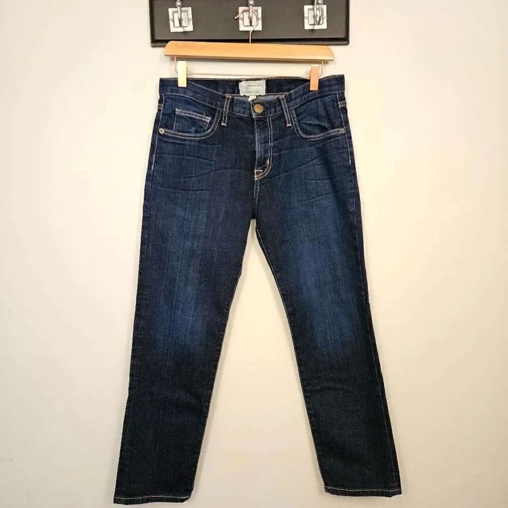 Current Elliot Distressed Skinny Jeans
